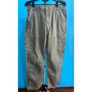 Men's Cargo Pants in Olive Green